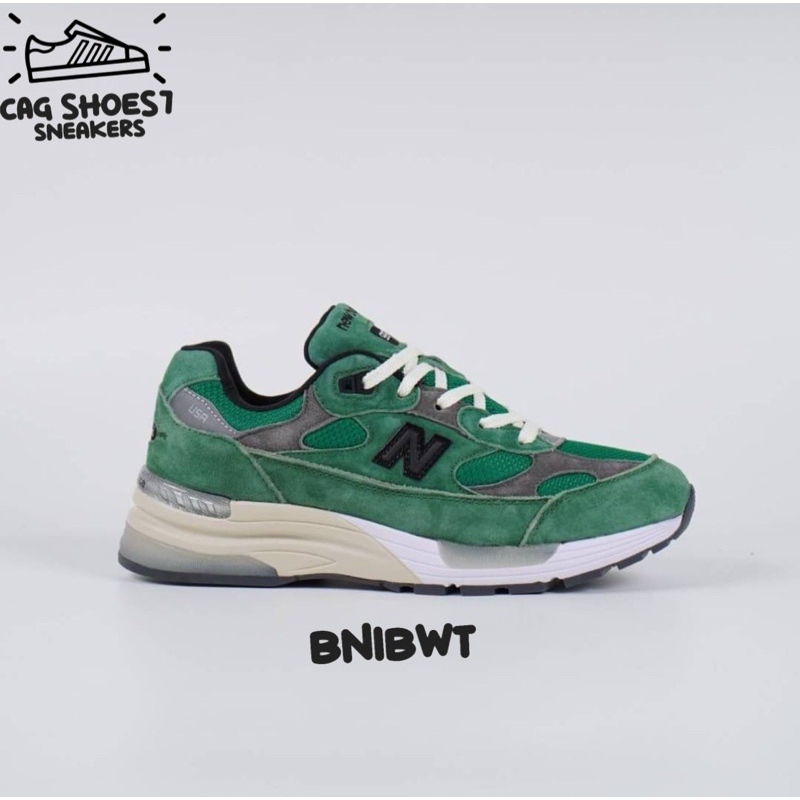 Sepatu New Balance X JJJound 992 Green BNIB