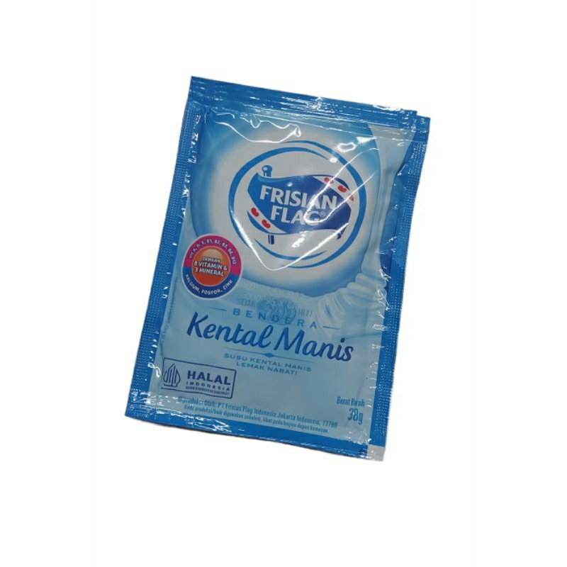 

FRISIAN FLAG SUSU KENTAL MANIS SACHET 38G - VANILLA