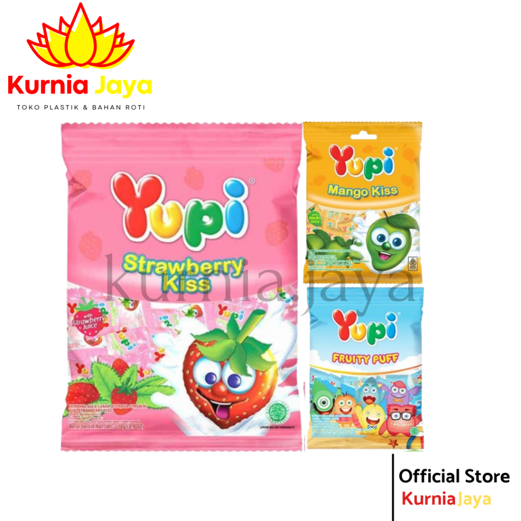 

[ YUPI ] Kembang Gula Lunak Jeli 120gr