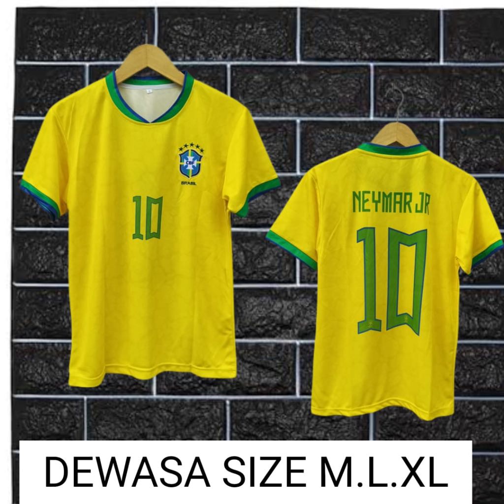 Jersey Brazil home NEYMAR JR auri sport