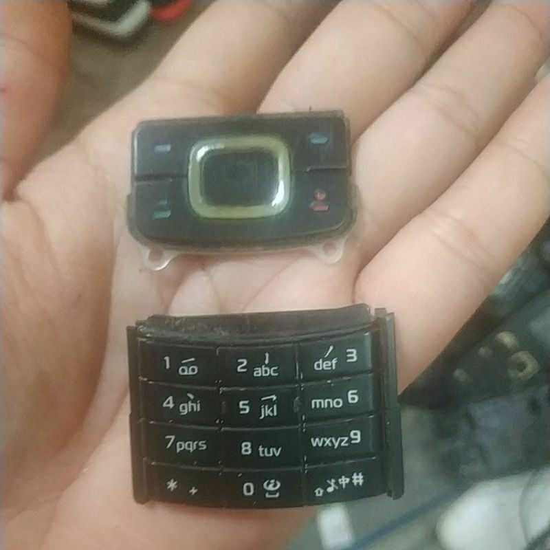 keypad bekas cabutan original nokia 6500 slid