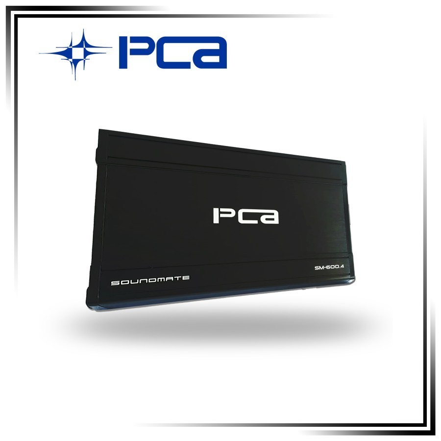 Power Amplifier 4 channel PCA Soundmate 600.4 Class AB - Power Amp Audio Mobil PCA