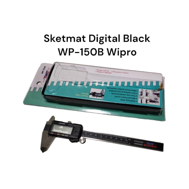 Sketmat Digital Black WP-150B Wipro Sketmat Digital 6"