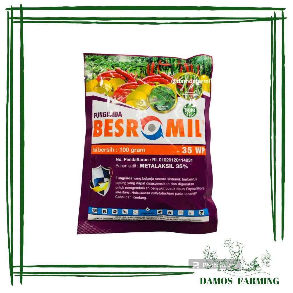 Fungisida Besromil 35WP 100gr