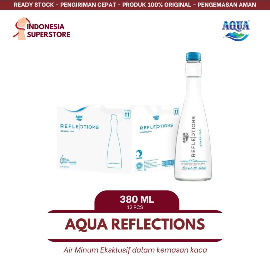 

Aqua Reflections Sparkling 380 ML ( 12 pcs )