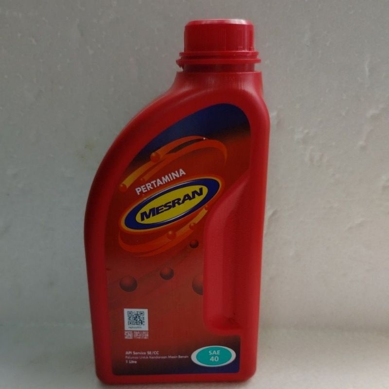 OLI MESRAN SAE 40 1L pelumas oli Mesran 40 oli pertamina-OLI MOTOR MESRAN 40  Mesran 40 oli 1LITER