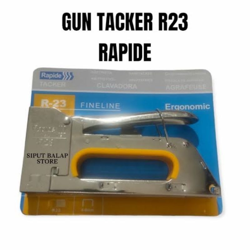 

staples tangan rapide R2-3 Gun hecter gun mental kayu