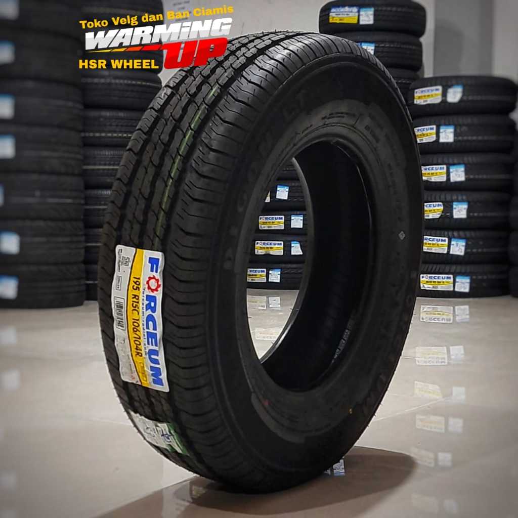 Ban Standar Mobil Muatan L300 Ukuran 195 C8 PR Ring 15 FORCEUM DIGON LT TUBELES