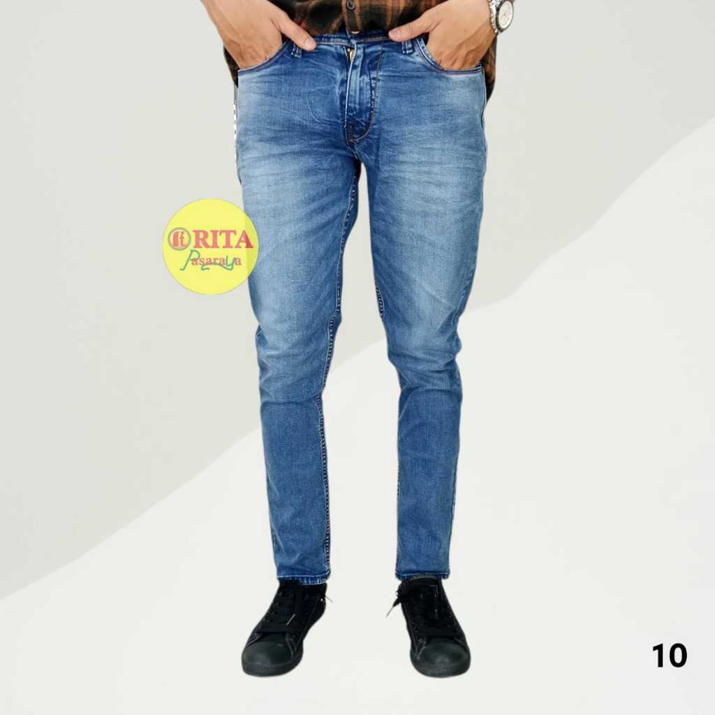 Lee Conti Celana Panjang Jeans Pria