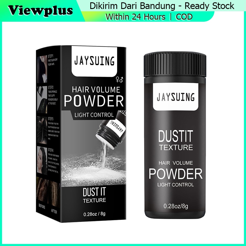 dust it hair volume styling powder bedak rambut hair mattifying pomade bubuk Styling Rambut Anti Lep