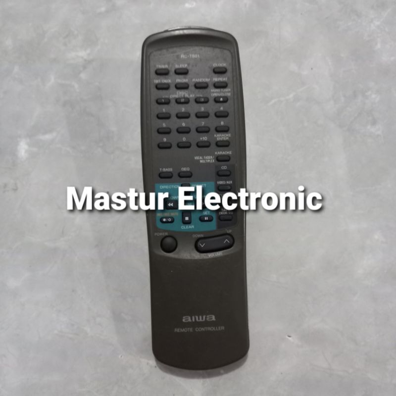REMOTE REMOT DVD COMPO AIWA RC-T501 ORIGINAL ASLI
