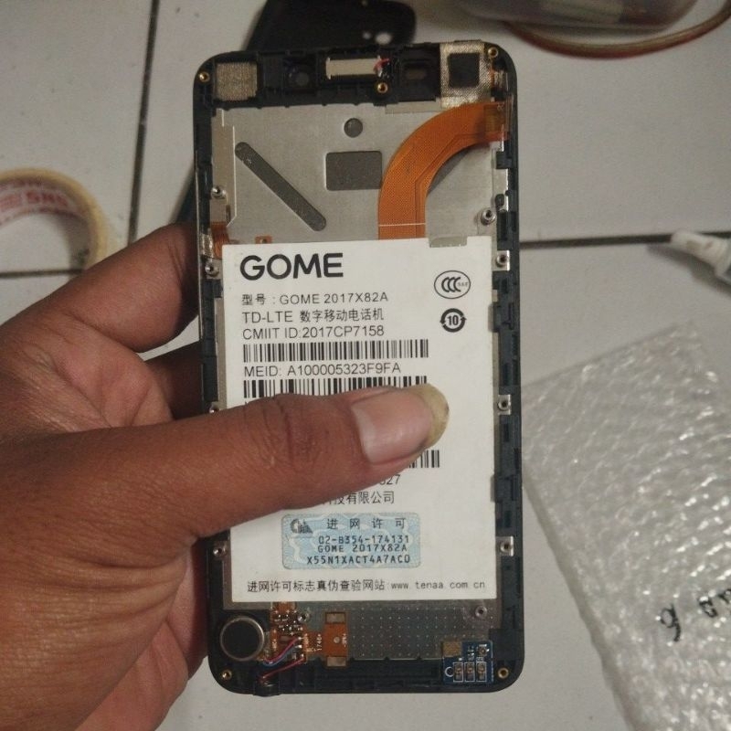 Lcd Plus Frame Gome Seri 2017x82a