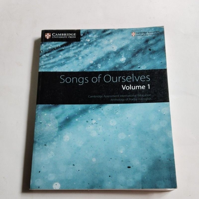 BUKU ORI SONGS OF OURSELVES VOL 1 PENERBIT CAMBRIDGE