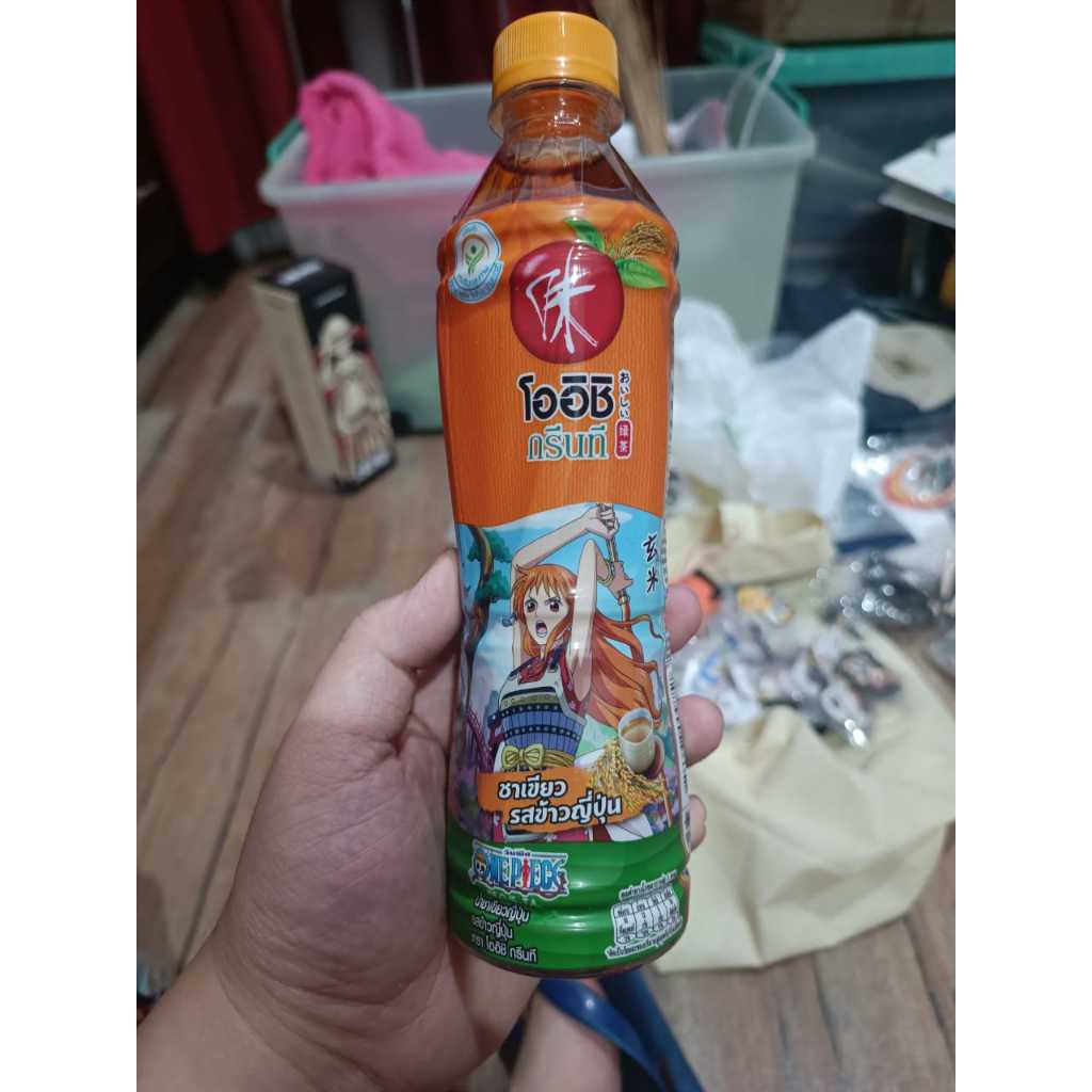 

Oishi Green Tea X One Piece Nami Genmai Flavour Original Thailand