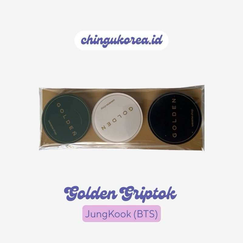 Ready Griptok POB Album Golden Jungkook