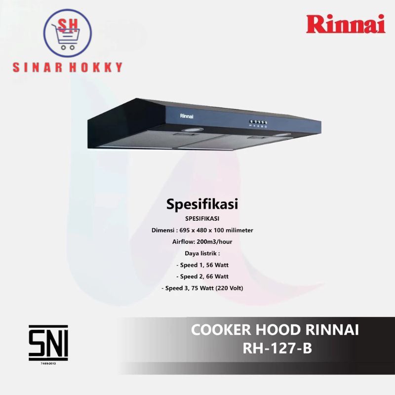 COOKER HOOD RINNAI RH-127B