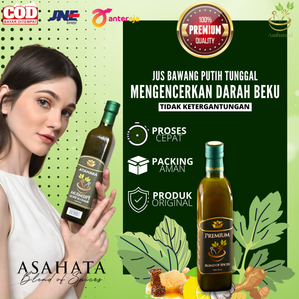 

Juice Bawang Putih Tunggal Mencegah Lemah Letih Lesu Menjaga Stamina 100% Organik - Asahata Indonesia