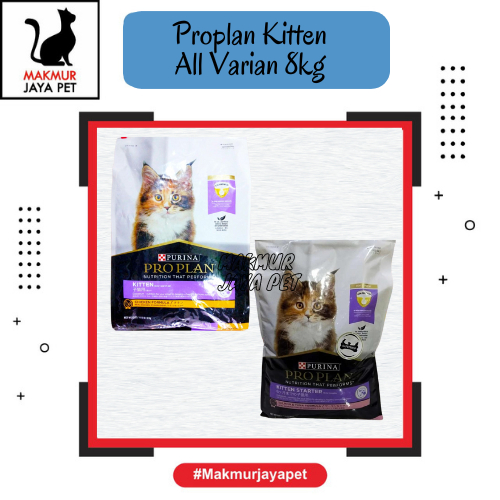 Proplan Kitten 8 kg / Makanan Kering Kucing