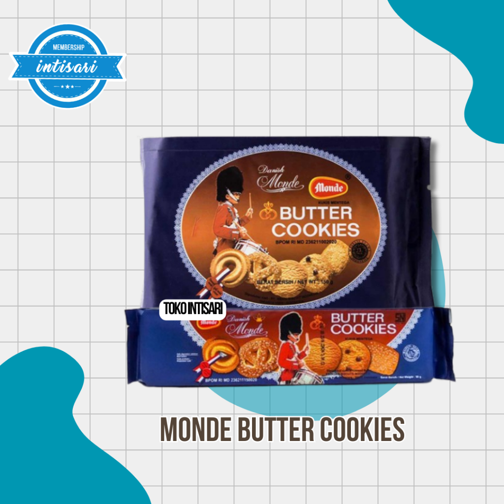 

Monde Butter Cookies 90gr & 150gr (PCS)