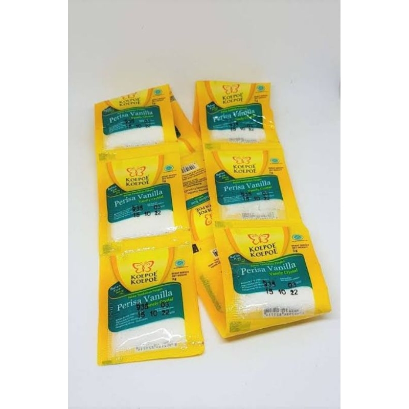 

Vanili Crystal Bubuk Sachet 2 gram (1 Renteng isi 10 Sachet)