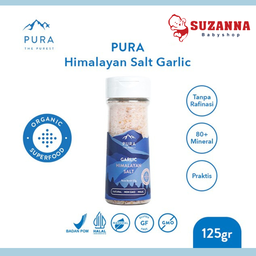 

PURA HIMALAYAN SALT GARLIC GARAM HIMALAYA NATURAL