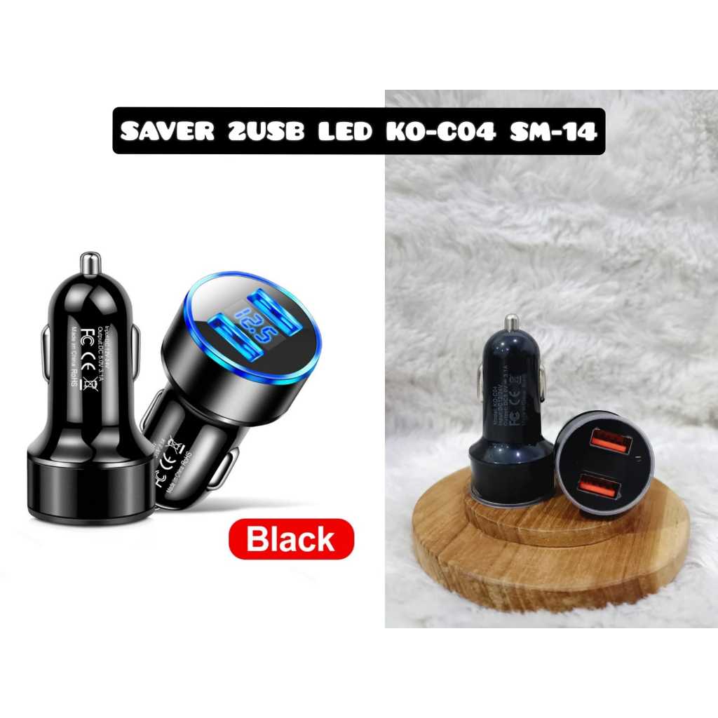Saver 2usb led KO-C04 sm-14 + pack