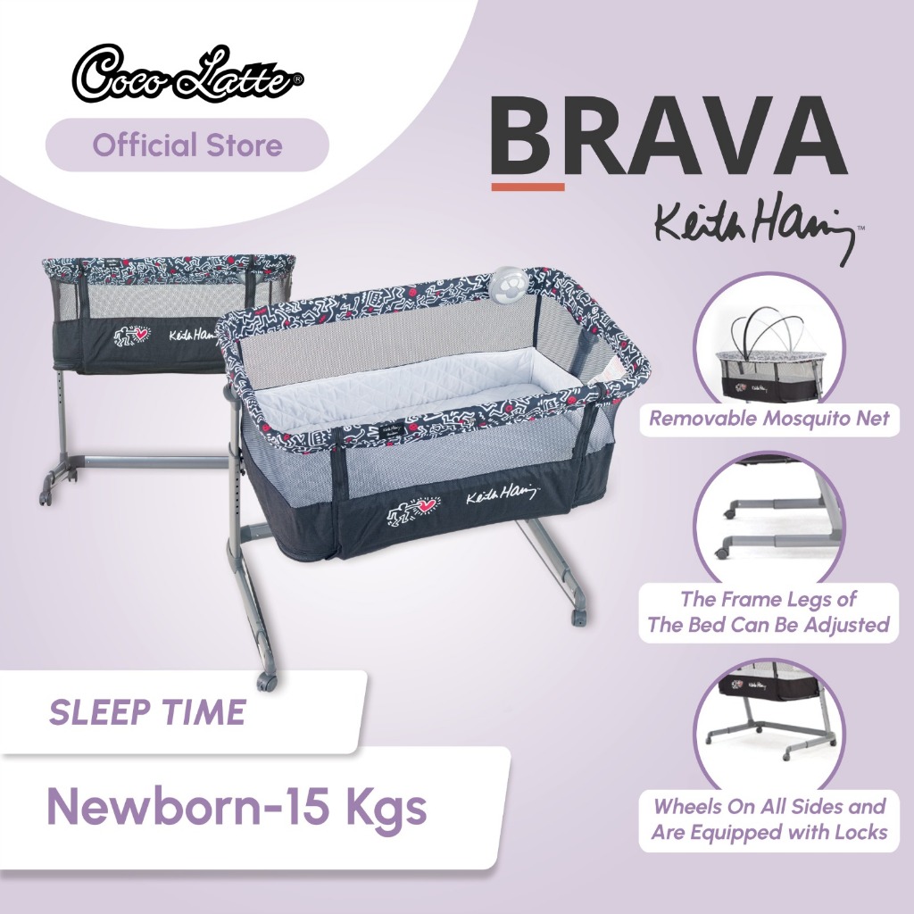 COCOLATTE | KEITH HARING Brava Black Baby Box