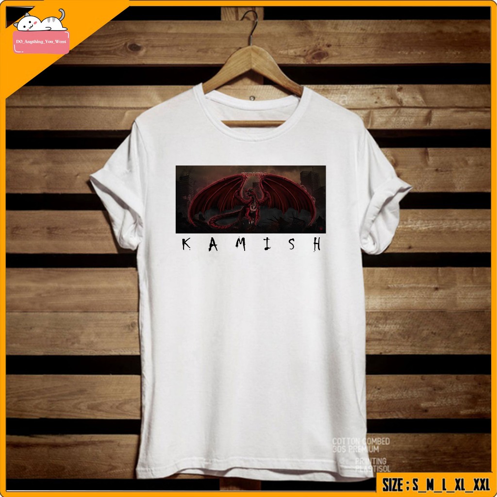 KAOS SOLO LEVELING - KAOS SUNG JINWOO KAMISH - BAJU SOLO LEVELING ARISE