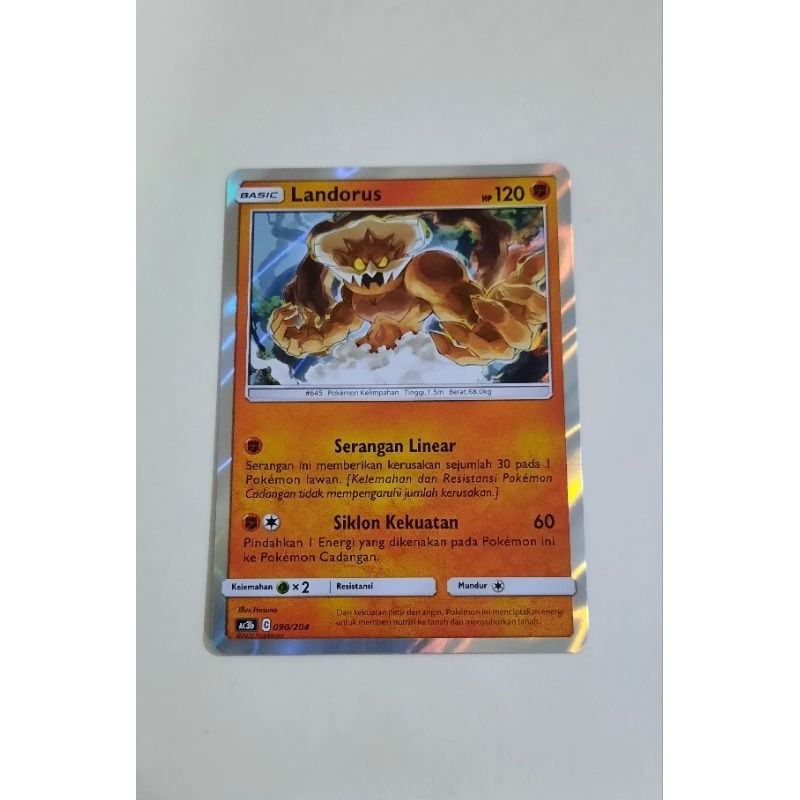 Kartu Pokemon Landorus basic Ac3b tcg