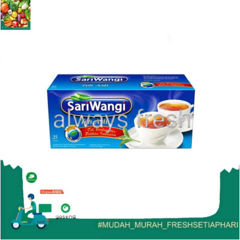 

teh sariwangi isi 25 - always fresh