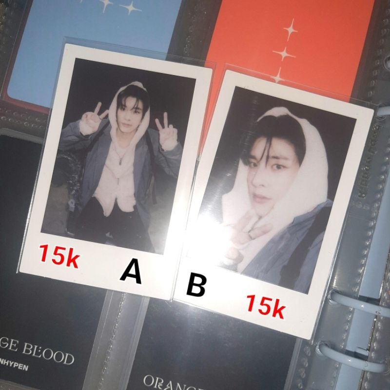 PHOTOCARD POLAROID JAKE ENHYPEN GGU GGU PACKAGE 2024