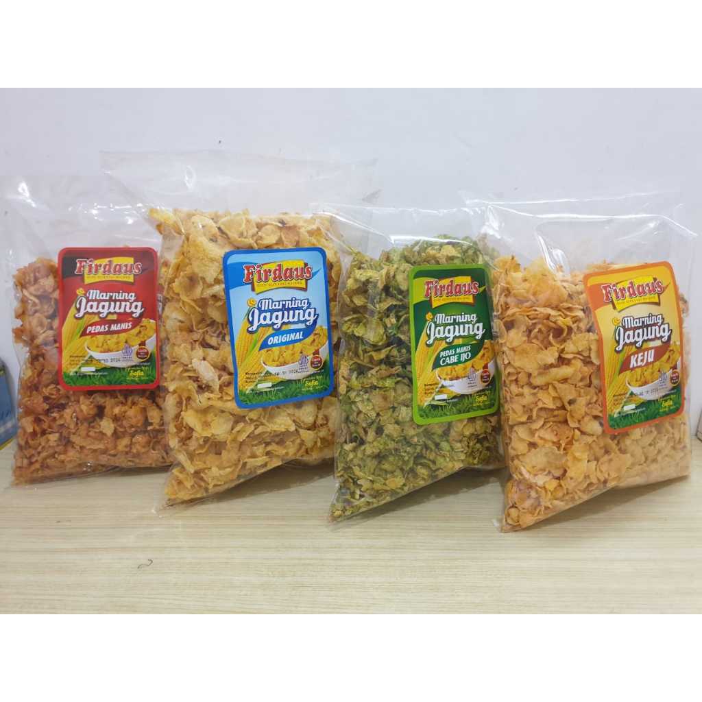 

Makanan ringan marning jagung 12 rasa gurih krispi corn chips