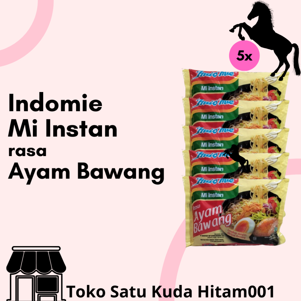 

Indomie Rasa Ayam Bawang Paket 5 Pcs