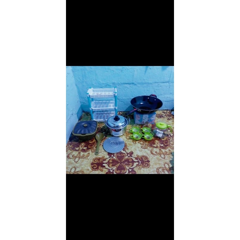 prabotan rumah tangga satu set termurah