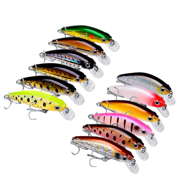 PROBEROS MINNOW SINKING / MINNOW PROBEROS 8 CM 11 GRAM SINKING HOOK X3 SIZE 6