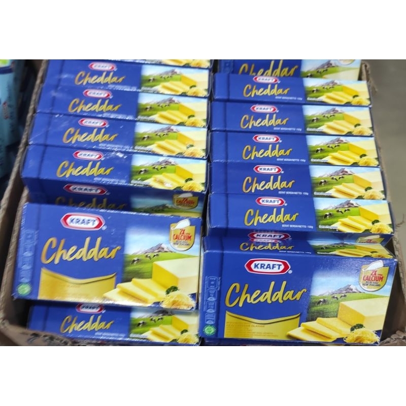 

Keju KRAFT cheddar 150gr per pcs