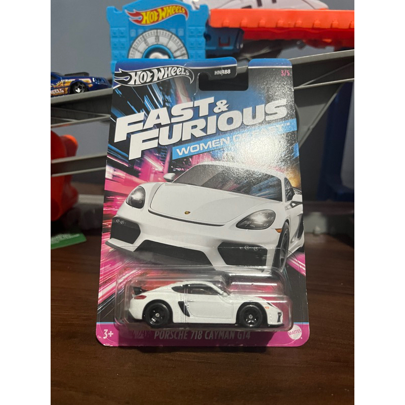 Hotwheels Fast&Furious Porsche 718 Cayman gt4