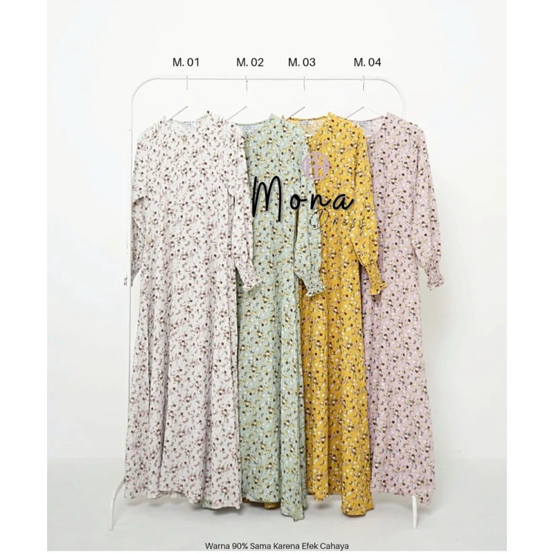 Mona Dress pelangi hijab