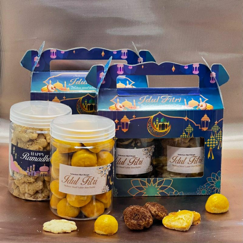 

Hampers Kue Kering Lebaran Toples Tabung 800gr