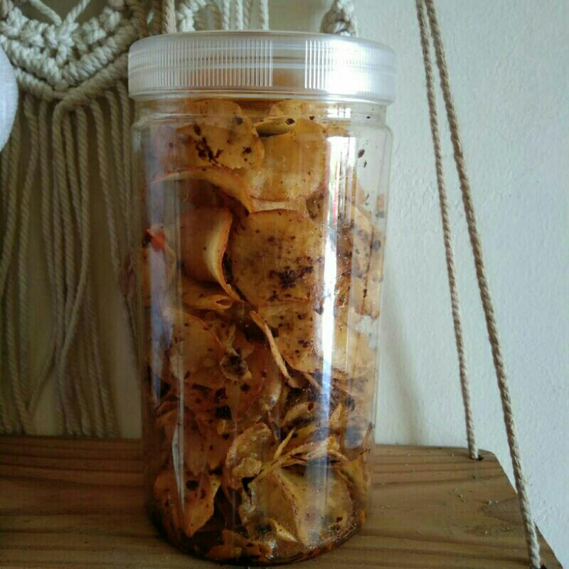 

camilan cemilan keripik singkong balado/snack/makanan ringan/oleh-oleh/homemade