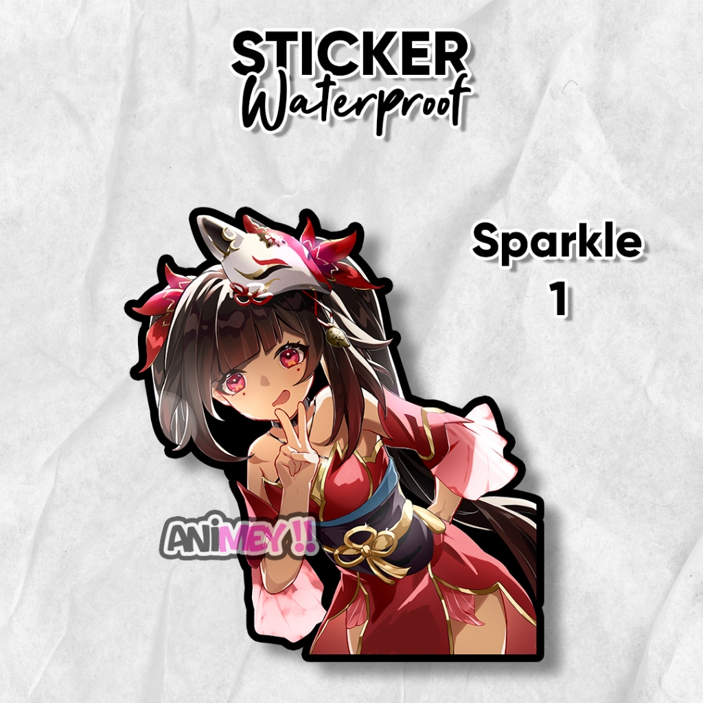 

Stiker Sparkle Honkai Star Rail / Sticker Anime Waterproof