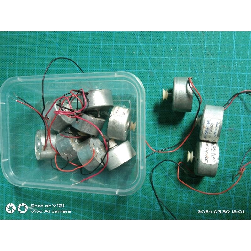 dinamo 3 - 5 volt DC dinamo DVD RF 300 generator layangan