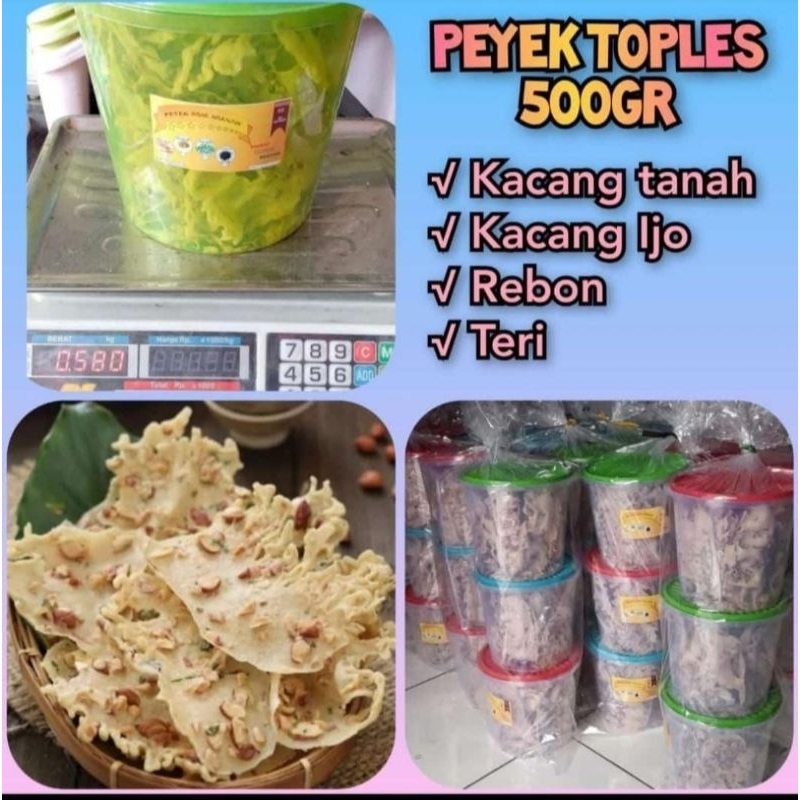 

Peyek Toples