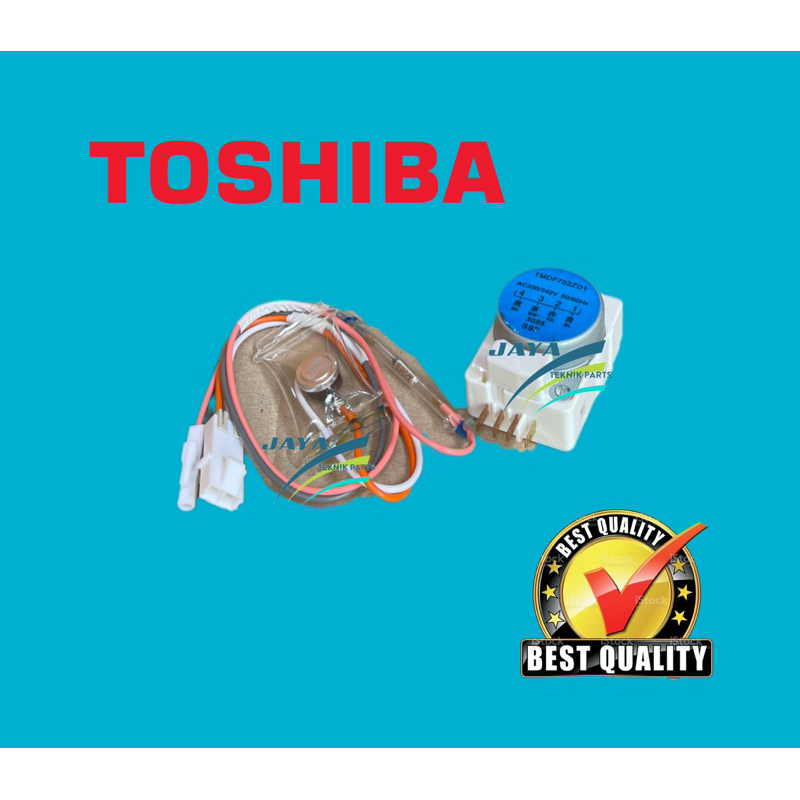 Timer Defrost Bimetal fuse kulkas Toshiba 2 pintu 1 Set / Timer Kulkas Toshiba 2 Pintu