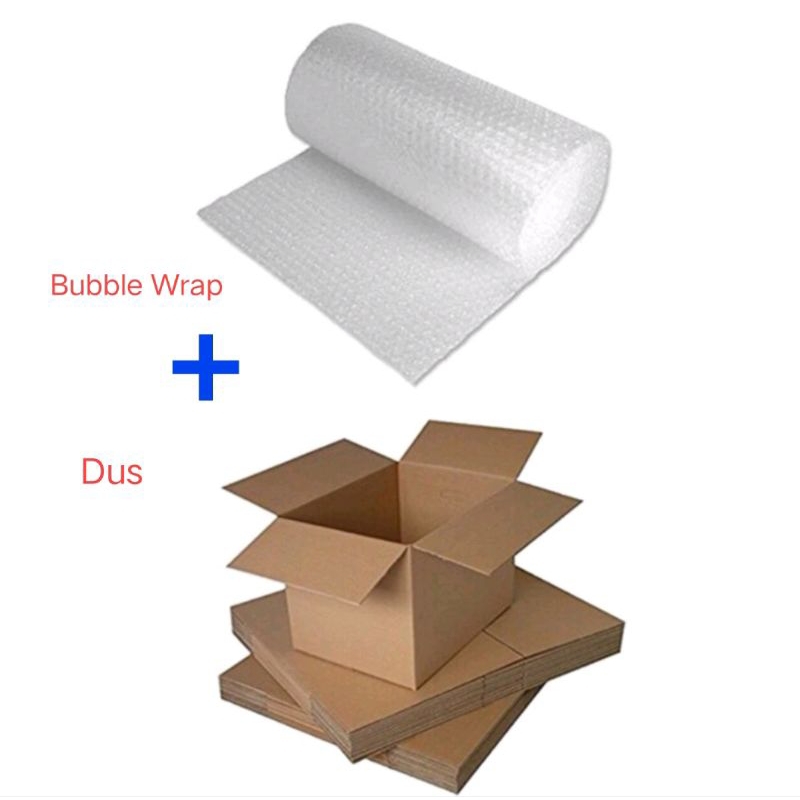 

Packing Tambahan Agar Paket Aman / Dus dan Bubble Wrap