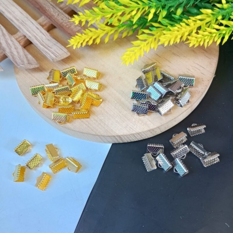 Penjepit Tali Penjepit pita Klep ukuran 1 cm dan 1,3 cm