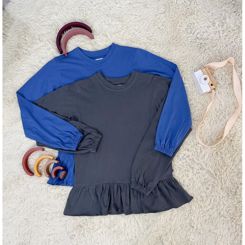 kaos Anak tangan Panjang remaja Tanggung