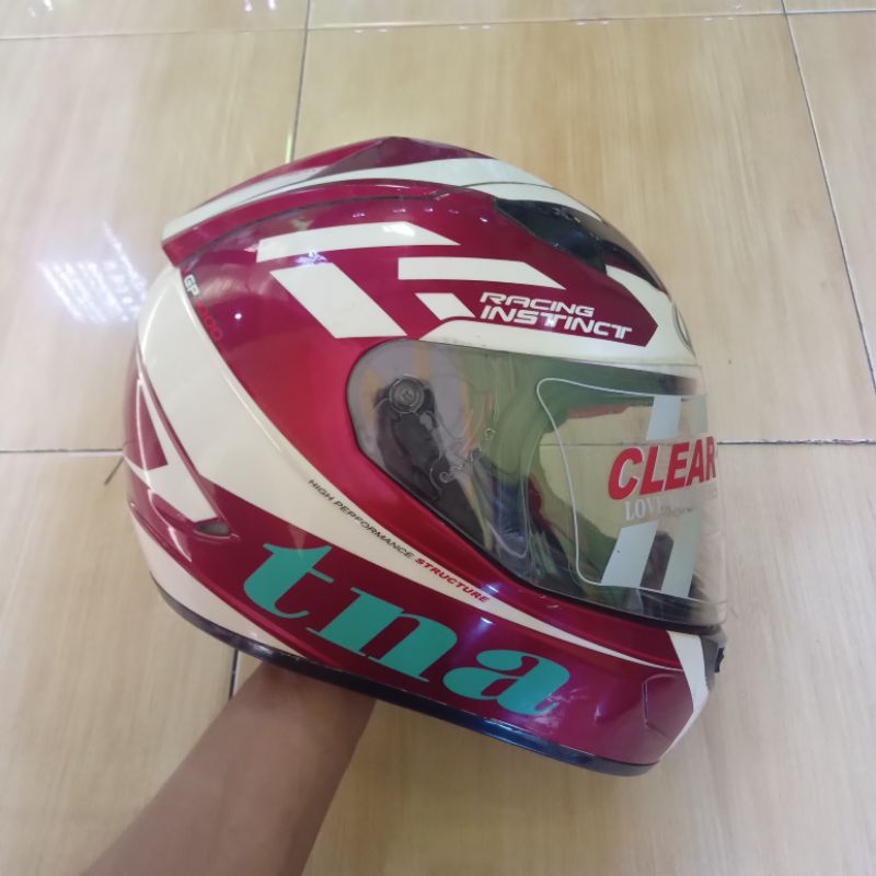 helm fullface NHK GP1000 original second layak pakai