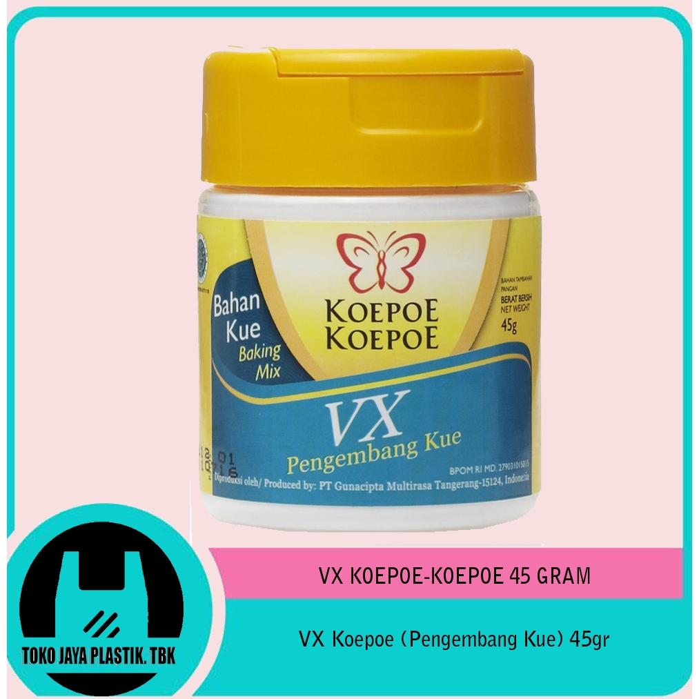 

VX KOEPOE - KOEPOE (Pengembang Kue) 45gr