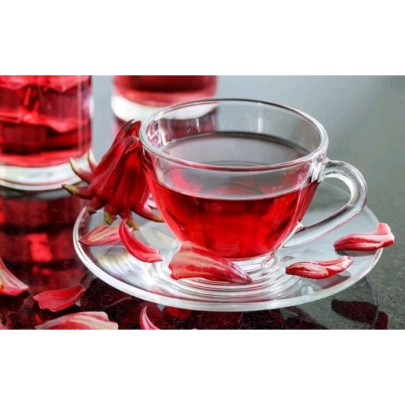 

HS Teh Seduh Bunga Rosella MERAH Rosela MERAH red rosella/hibiscus tea/teh rosela/teh rosella merah